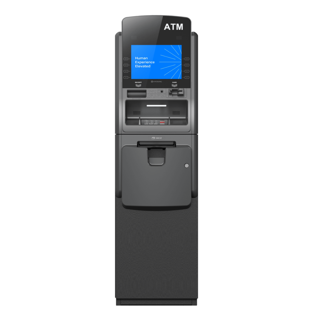 Front view of the Hyosung Force retail ATM